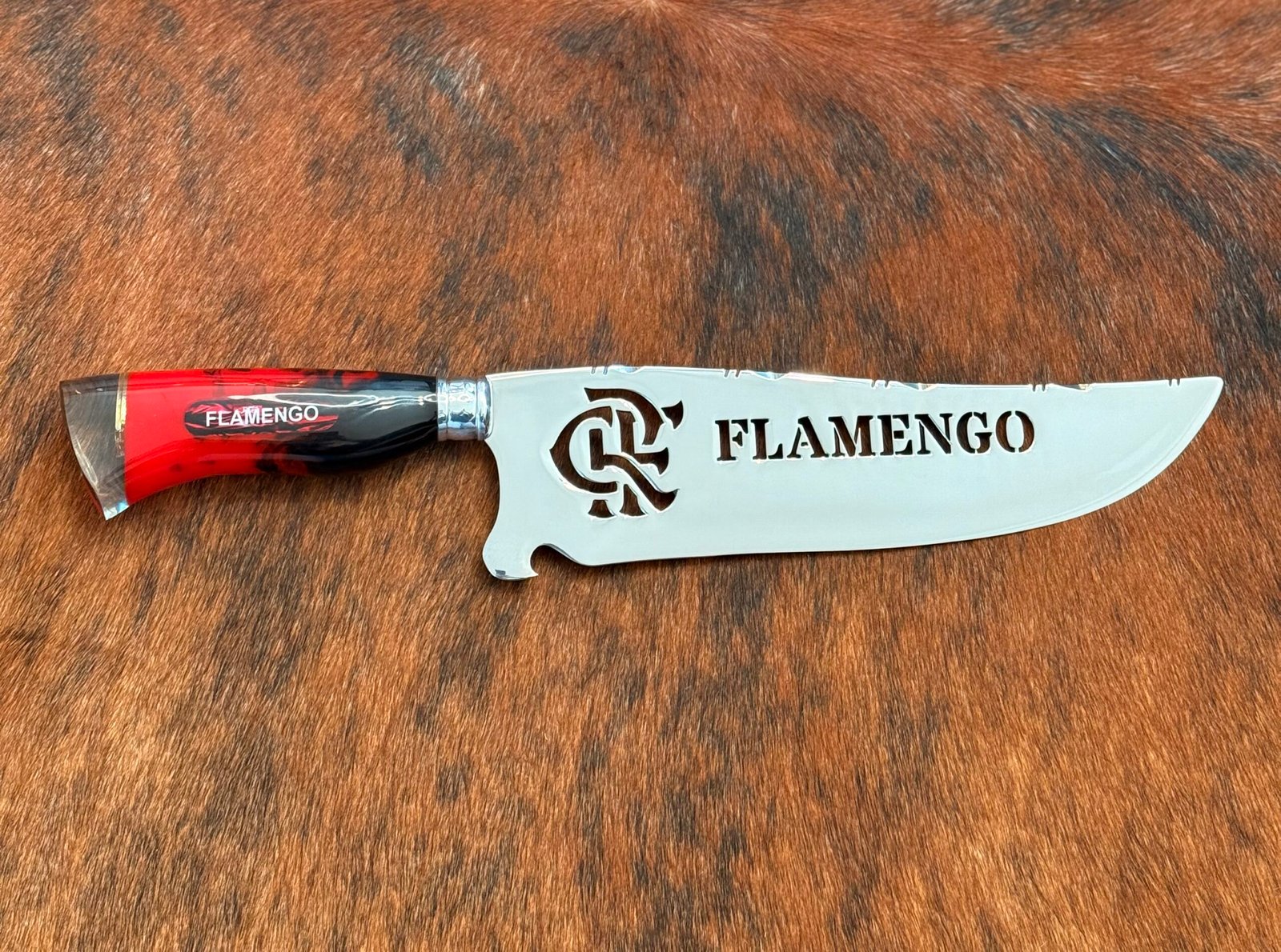 FACA PICANHEIRA INOX 420c de 10´ FLAMENGO