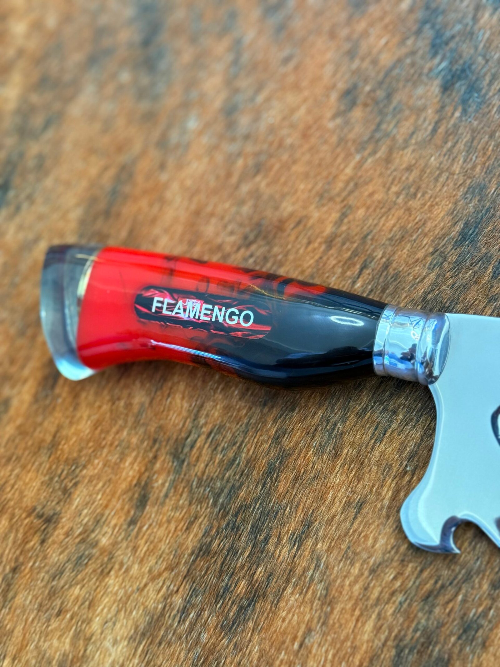 FACA PICANHEIRA INOX 420c de 10´ FLAMENGO - Imagem 3