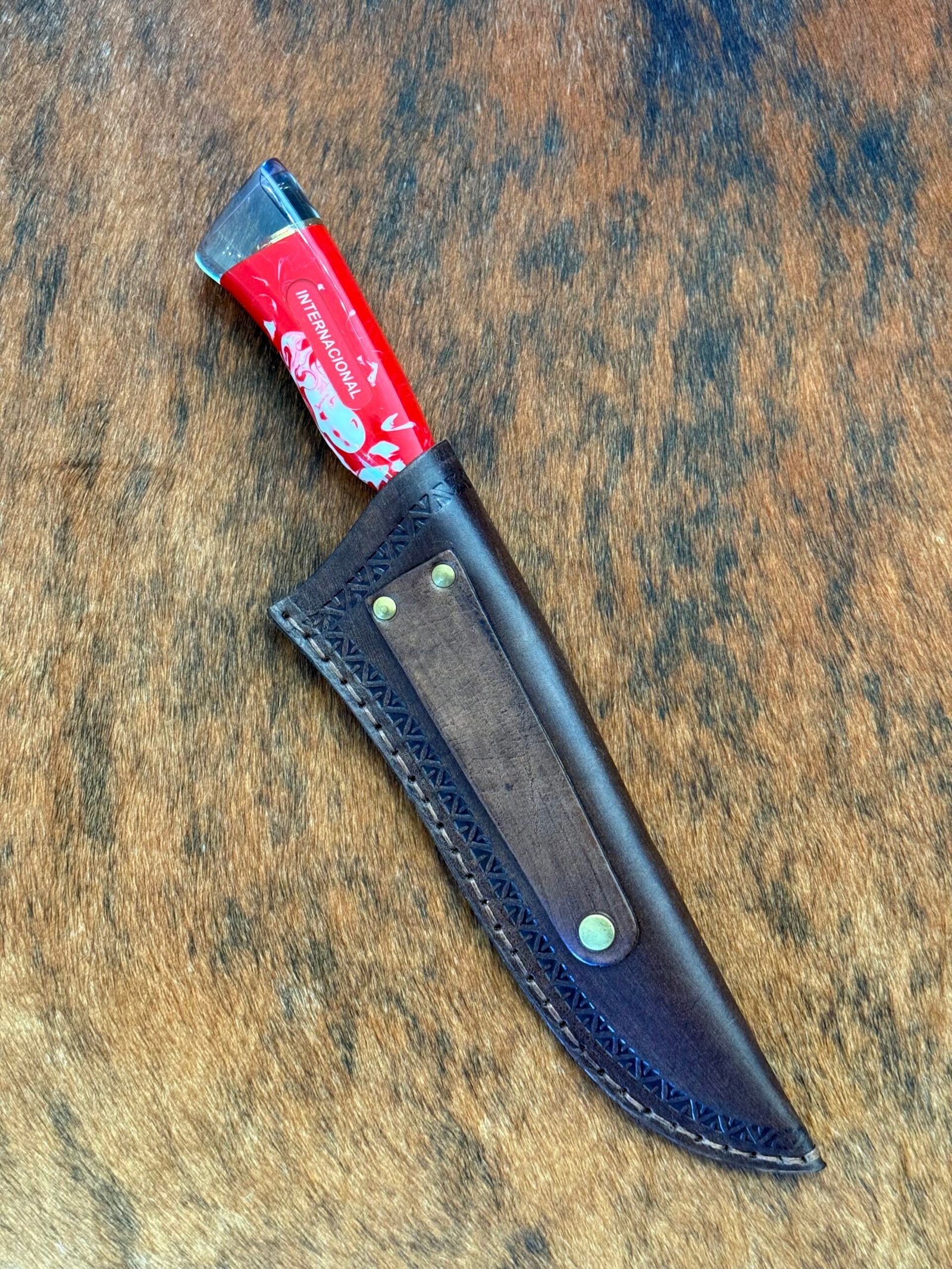 FACA PICANHEIRA INOX 420c de 10´ INTERNACIONAL - Imagem 4