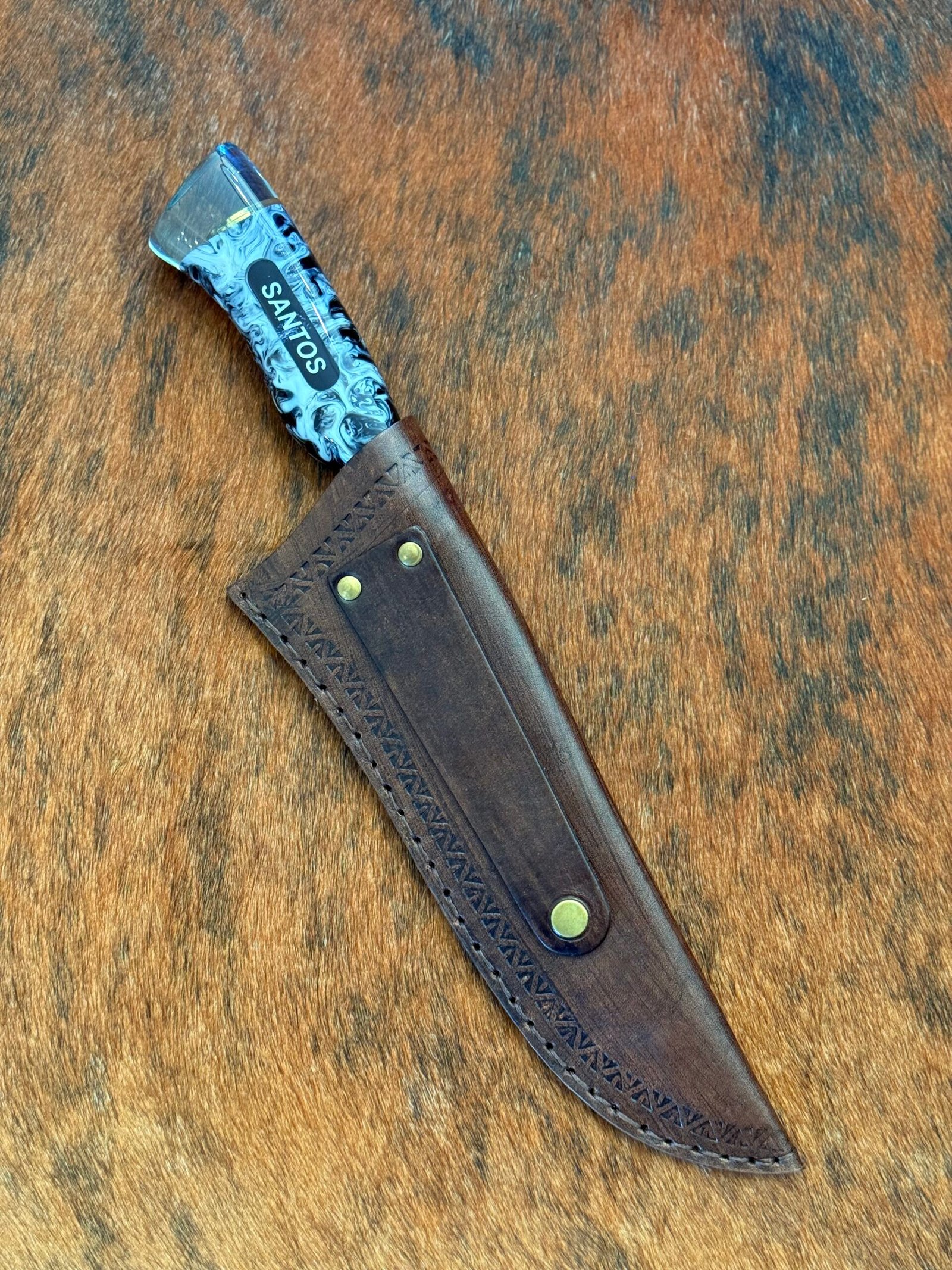 FACA PICANHEIRA INOX 420c de 10´ SANTOS - Imagem 4