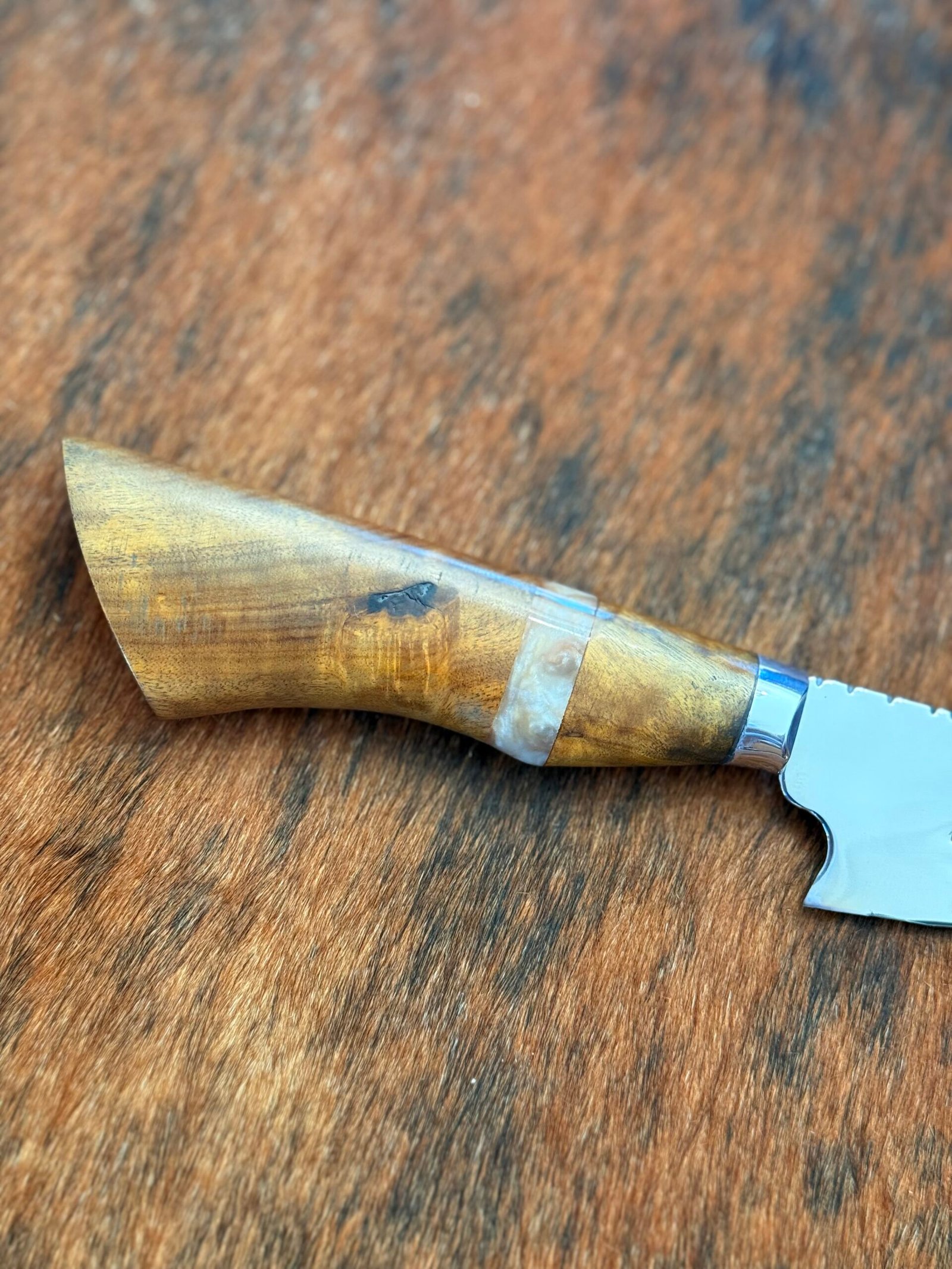 FACA INOX DE 8´ POLEGADAS CABO MISTO PESCARIA - Imagem 2