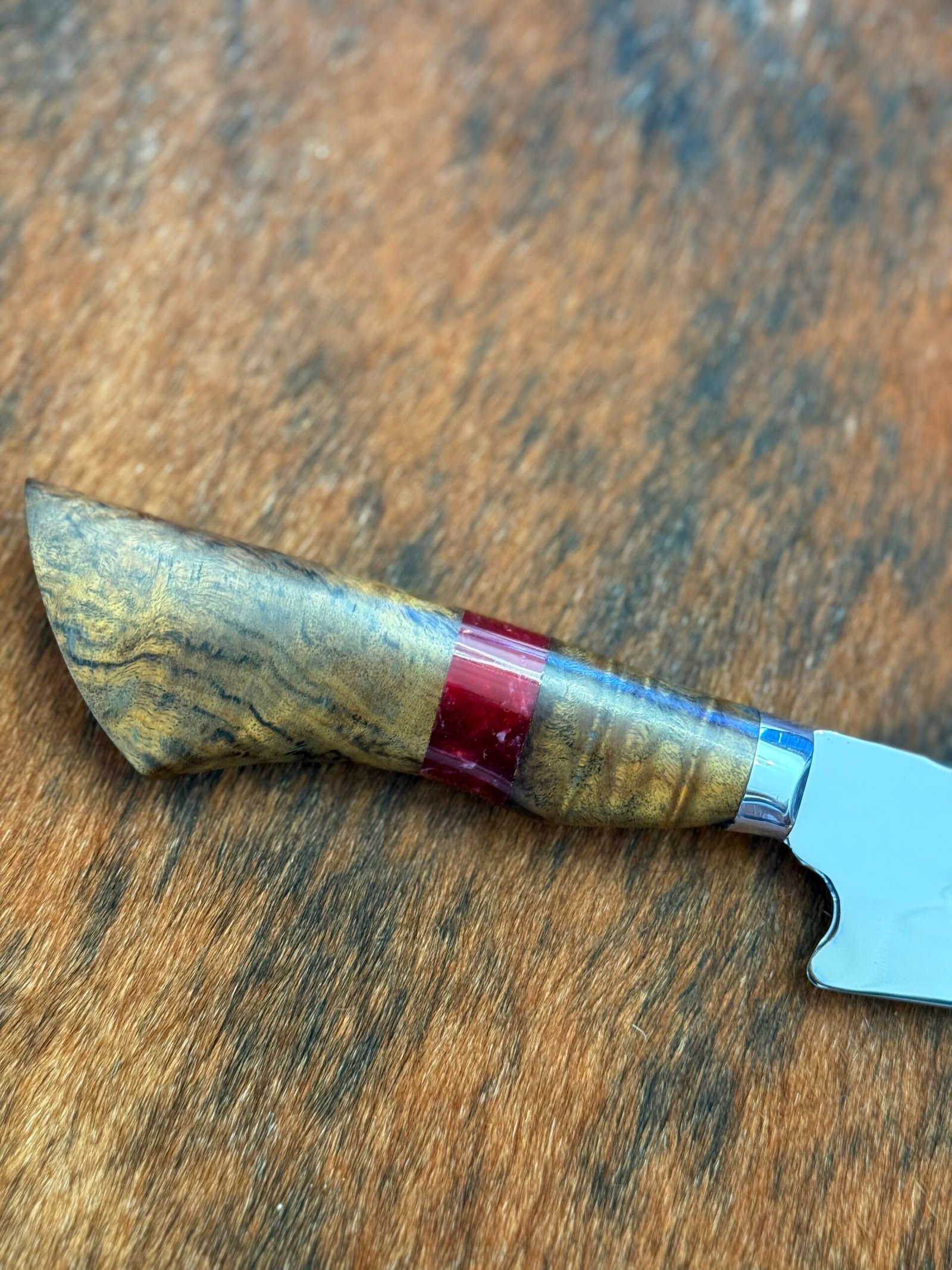 FACA INOX DE 8´ POLEGADAS CABO MISTO PESCARIA - Imagem 2