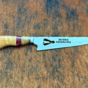 FACA INOX DE 8´ POLEGADAS CABO MISTO NOSSA SENHORA