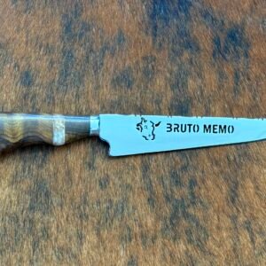 FACA INOX DE 8´ POLEGADAS CABO MISTO BRUTO MEMO