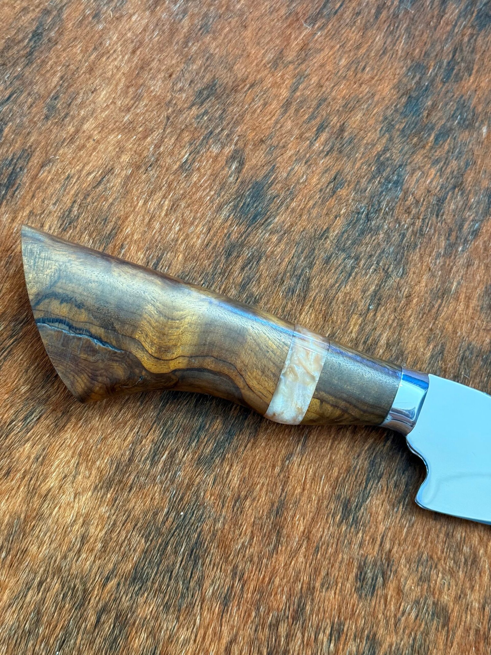 FACA INOX DE 8´ POLEGADAS CABO MISTO BRUTO MEMO - Imagem 2