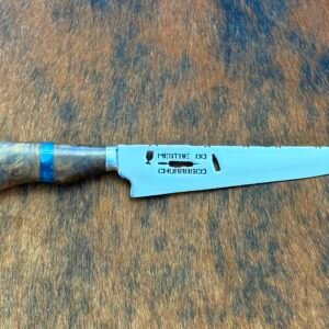 FACA INOX DE 8´ POLEGADAS CABO MISTO MESTRE DO CHURRASCO