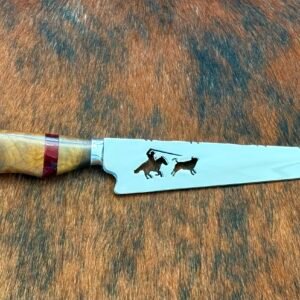 FACA INOX DE 8´ POLEGADAS CABO MISTO LAÇADOR