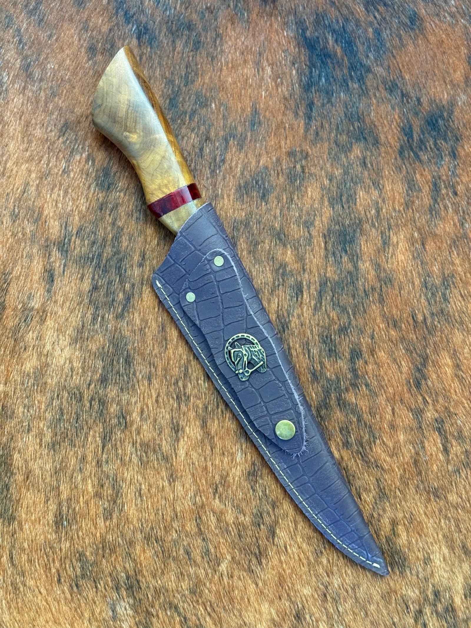 FACA INOX DE 8´ POLEGADAS CABO MISTO LAÇADOR - Imagem 3