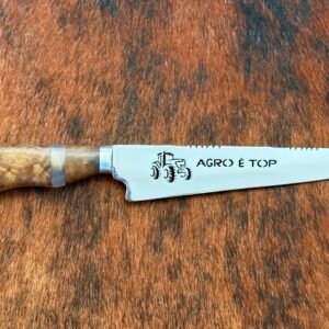FACA INOX DE 8´ POLEGADAS CABO AGRO É TOP