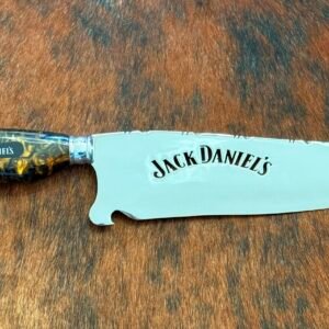 FACA PICANHEIRA INOX 420c de 10´ PREMIUM JACK DANIEL´S