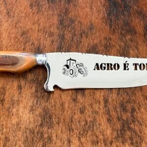 FACA PICANHEIRA INOX 420c de 10´ PREMIUM AGRO É TOP