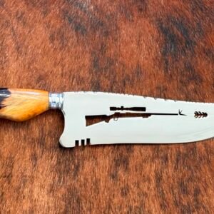 FACA PICANHEIRA INOX 420c de 10´ PREMIUM RIFLE