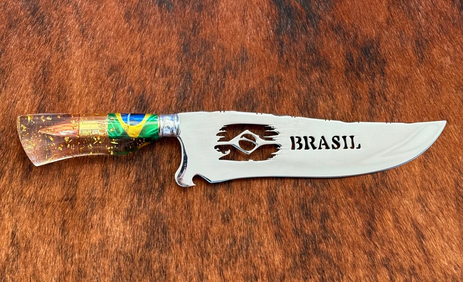 FACA PICANHEIRA INOX 420c de 10´ PREMIUM BRASIL