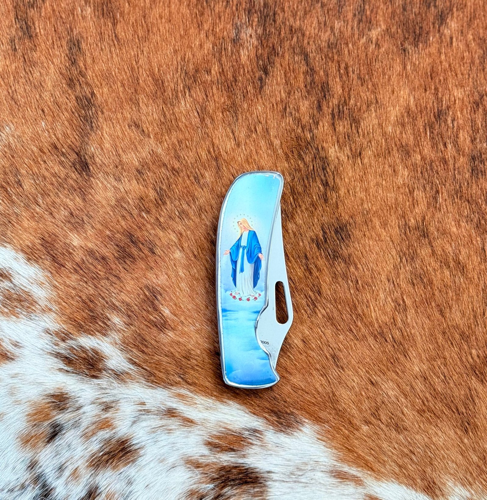 Canivete Monobloco Resinado NOSSA SENHORA - Imagem 2