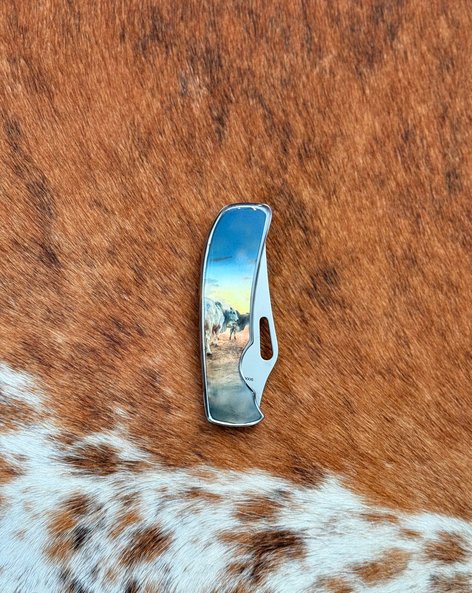 Canivete Monobloco Resinado NELORE - Imagem 2