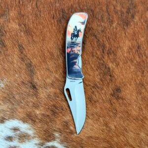 Canivete Monobloco Resinado COWBOY 2