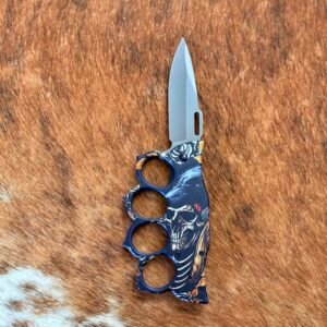 Canivete Soco Inglês Caveira 12