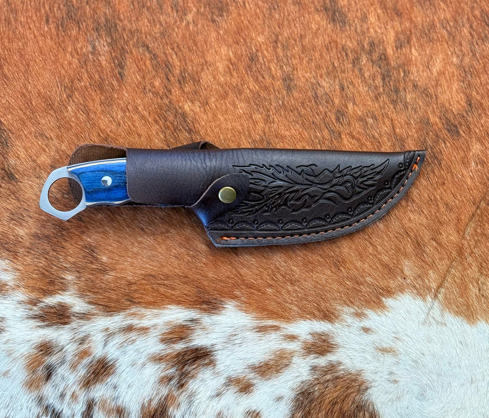 Coreadeira de 5´ Polegadas FULLTANG AZUL - Imagem 3