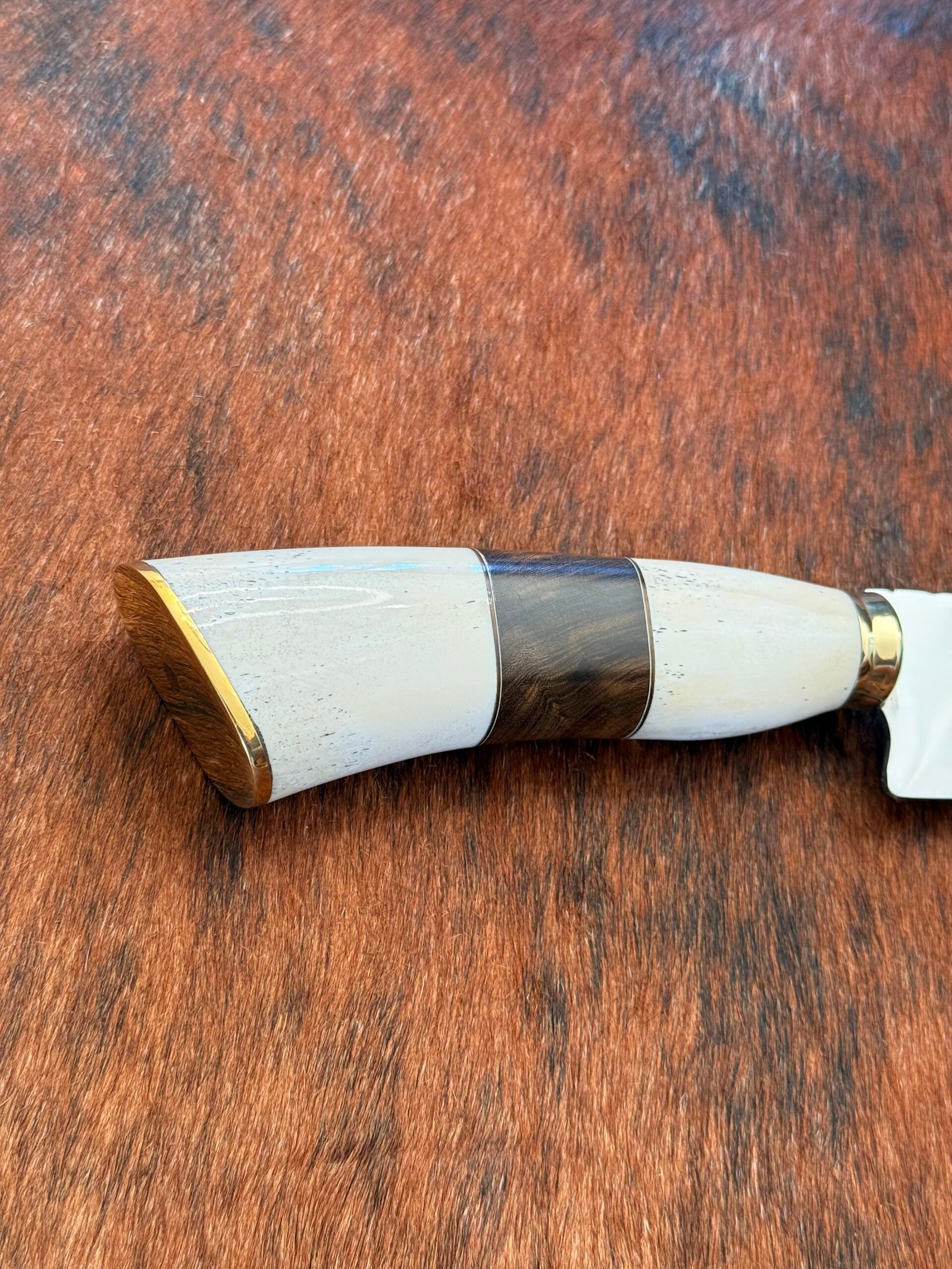 FACA CHURRASCO INOX 420c de 10´ cabo MISTO - Imagem 2