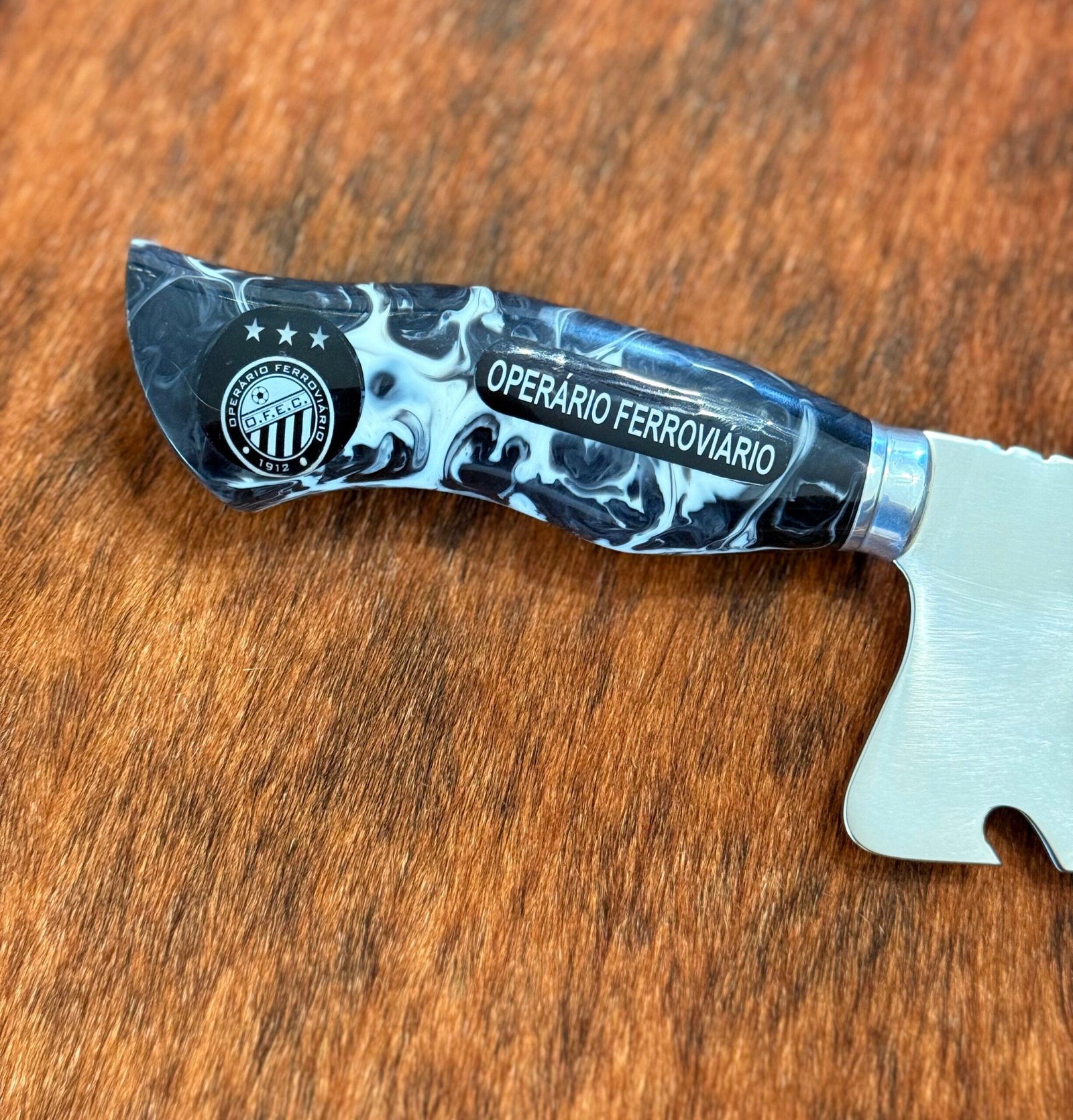 FACA PICANHEIRA INOX 420c de 10´ OPERÁRIO - Imagem 3