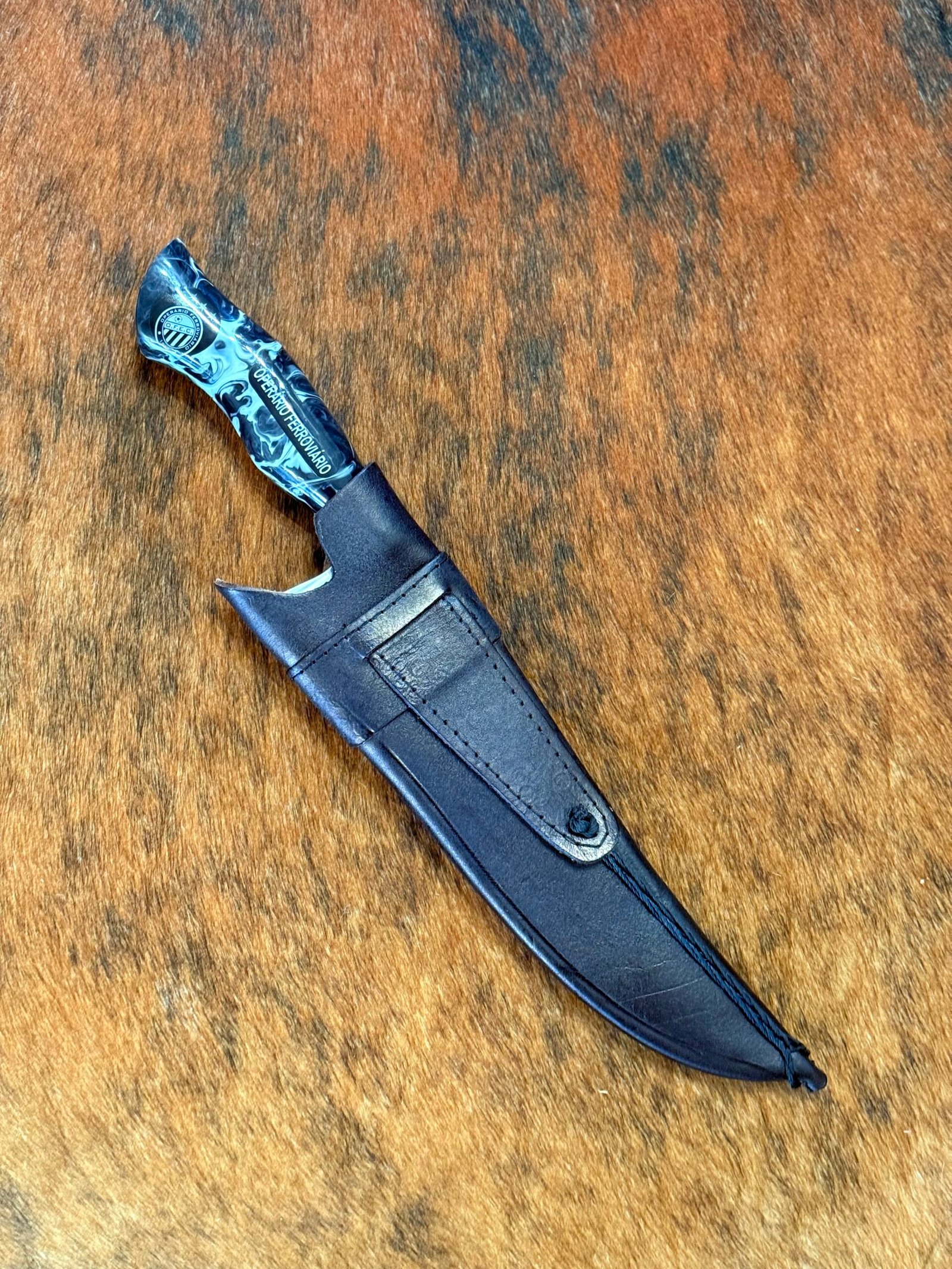 FACA PICANHEIRA INOX 420c de 10´ OPERÁRIO - Imagem 4