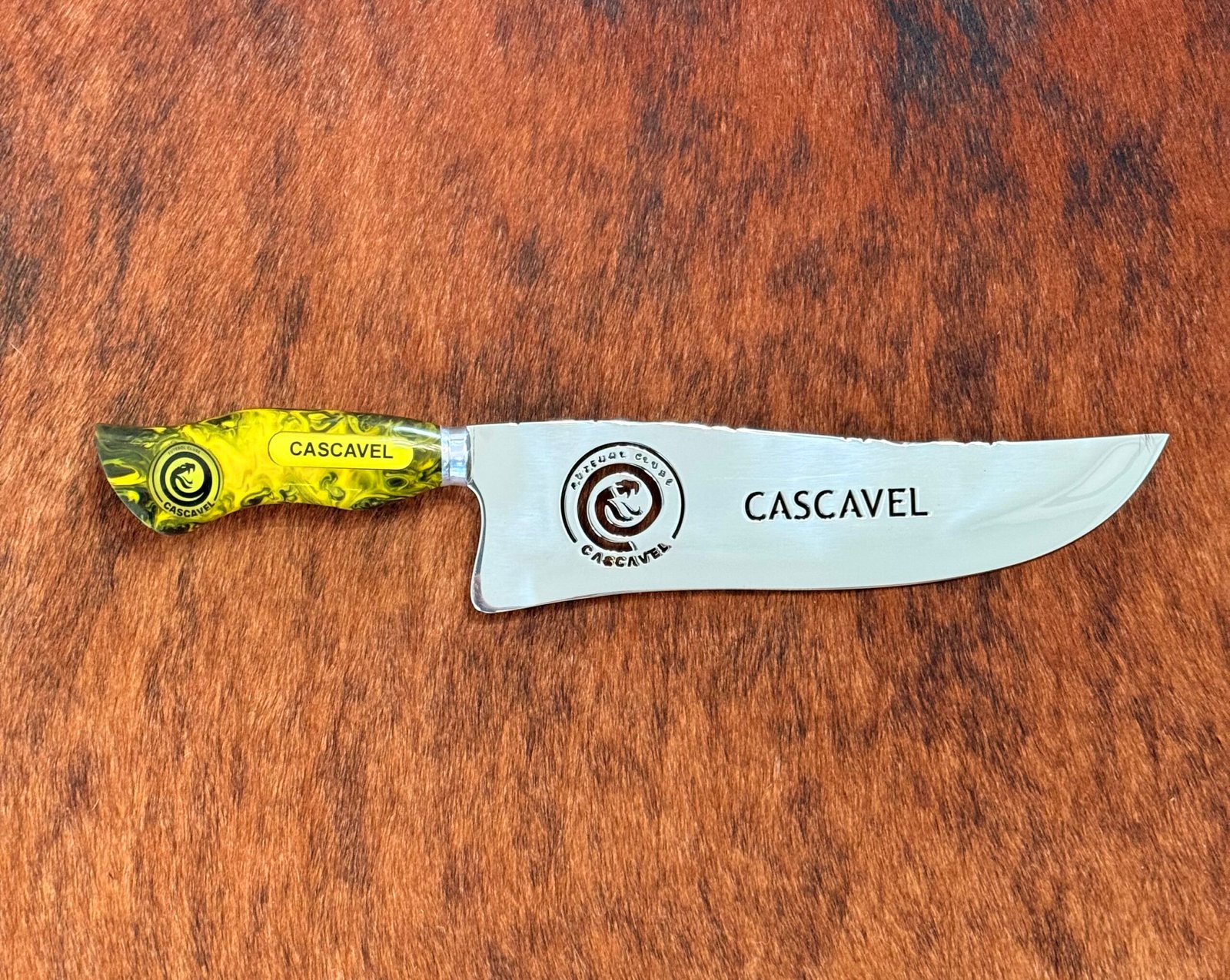 FACA PICANHEIRA INOX 420c de 10´ CASCAVEL